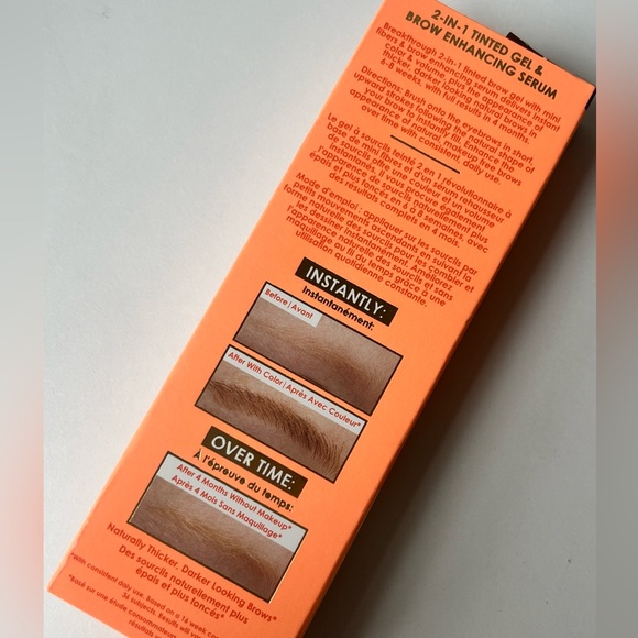 Grande Cosmetics 2in1 tinted gel and brow enhancing serum ✨ shade auburn - Picture 2 of 2